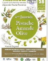 Fête de la Pistache, de l’Amande et de l’Olive, Valensole le 28 septembre 2025