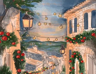 Le Val, village de Noel