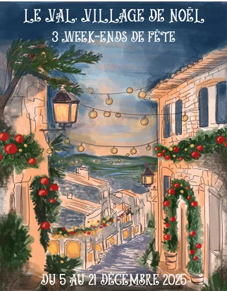 Le Val, village de Noel